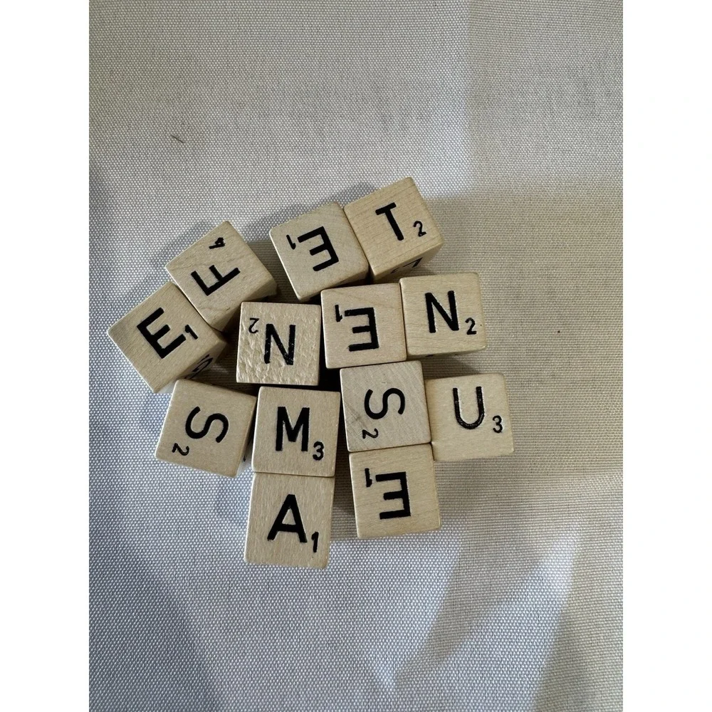 Vintage 1968 Scribbage Word Game# 948 E.S.Lowe‎ Company Inc. ALL CUBES CUP TIMER